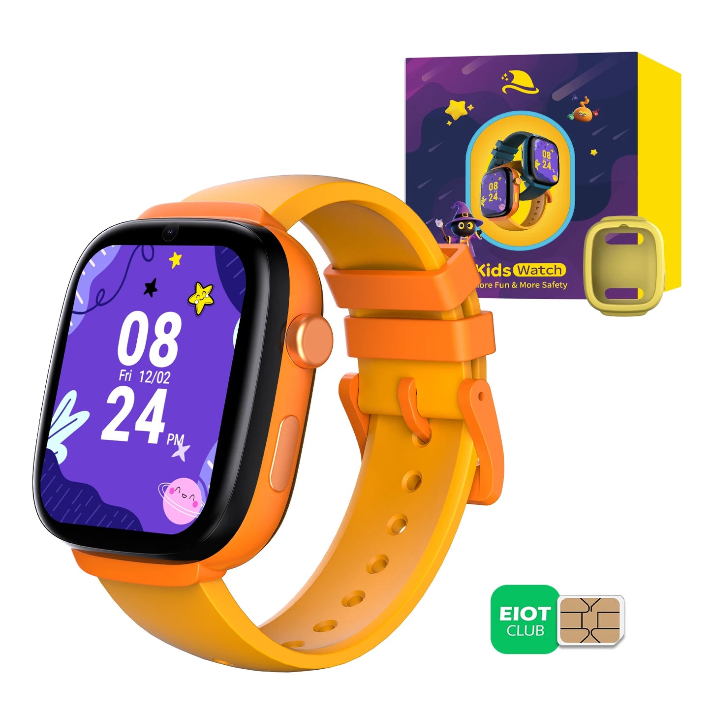 EIOTMART 4G Kids Smartwatch SOS Parental Controls