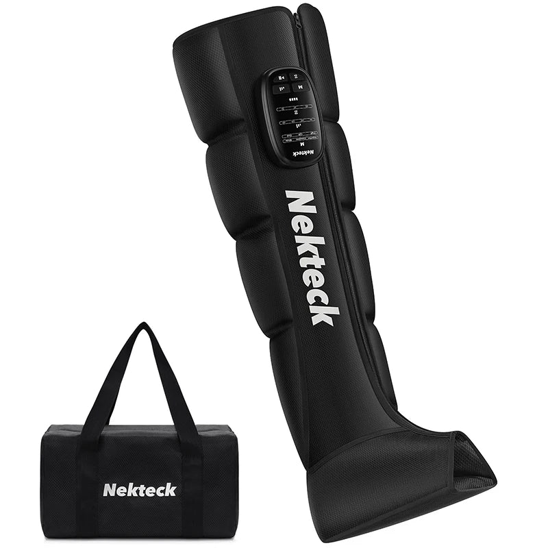 Nekteck Air Pressure Leg Massager Calf and Foot Kneading Massage