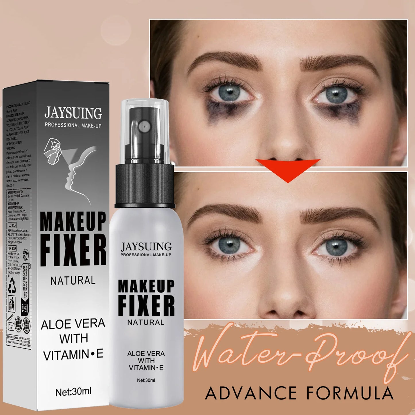 Jaysuing Makeup Setting Spray Lasting Oil Free