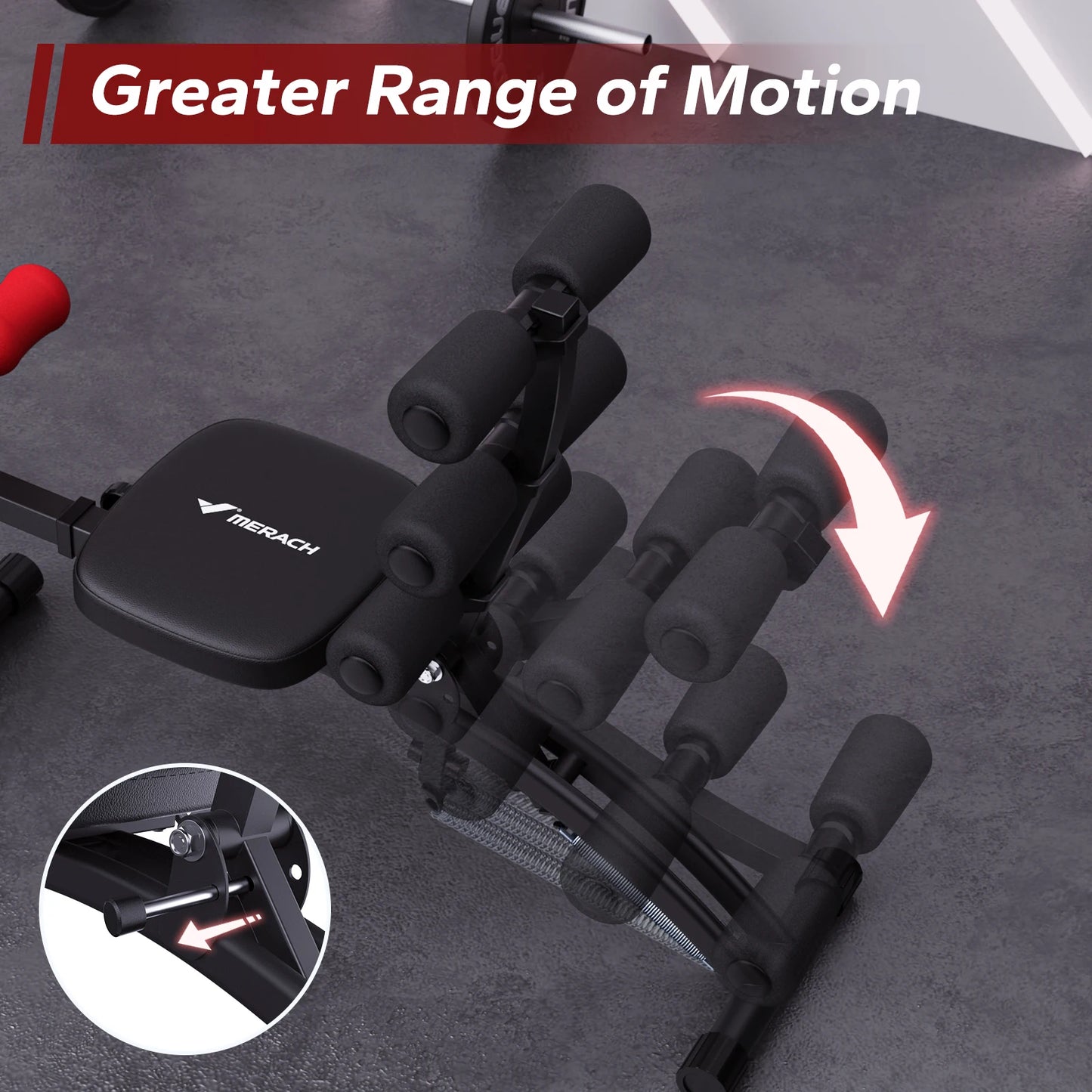 MERACH Ab Machine Multi Functional Trainer