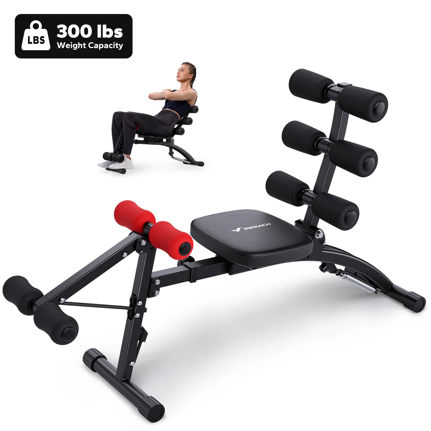 MERACH Ab Machine Multi Functional Trainer