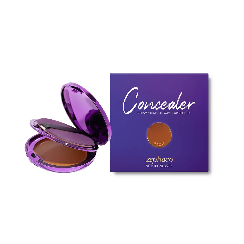 Zephoco Concealer Palette Moisturizing Sweatproof Full Coverage Transferproof