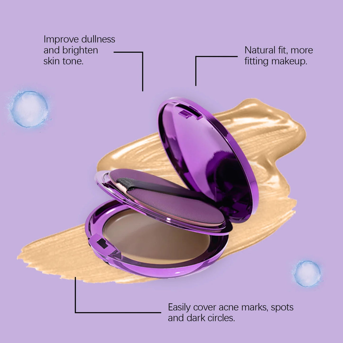 Zephoco Concealer Palette Moisturizing Sweatproof Full Coverage Transferproof