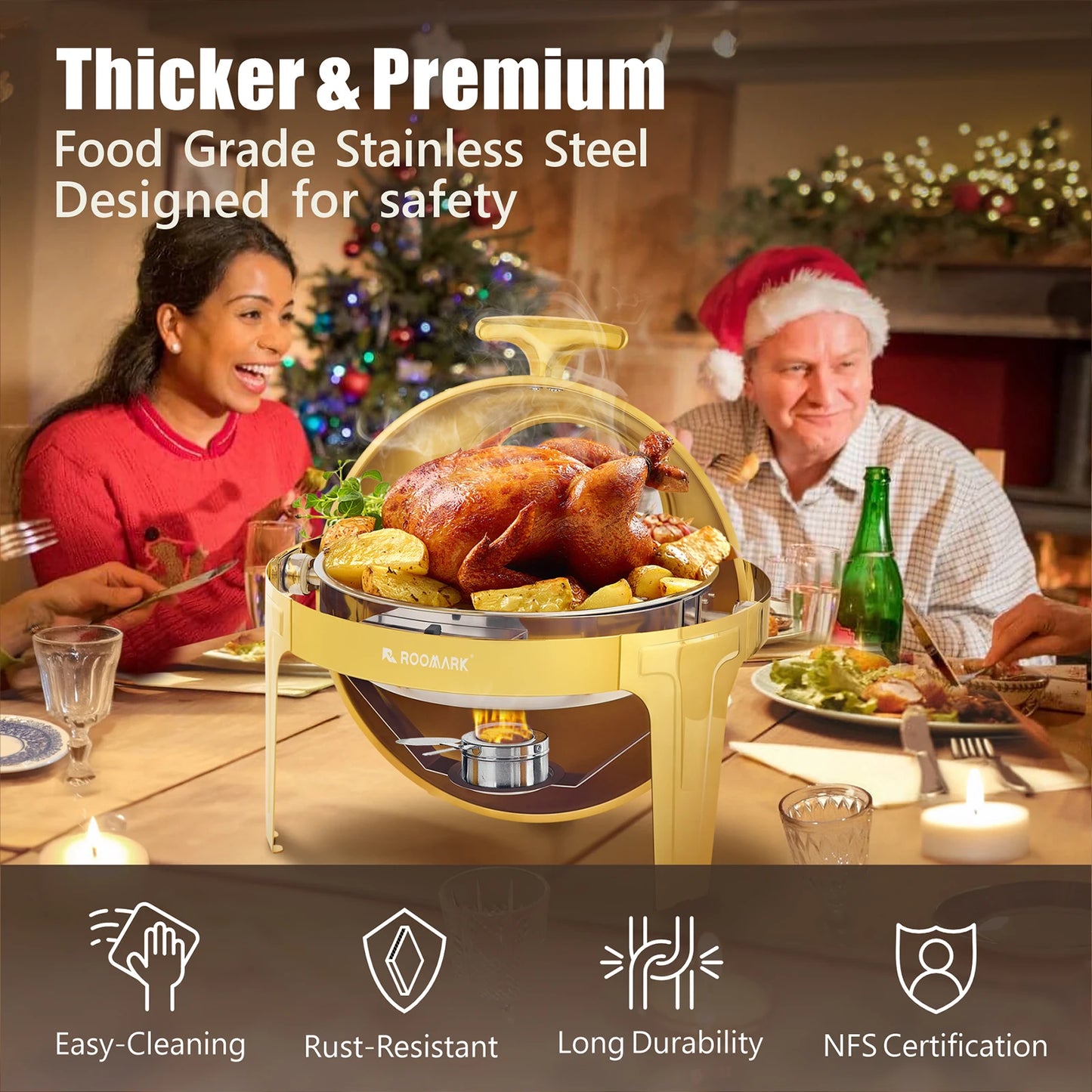 Stainless Steel Chafing Dish Buffet Set