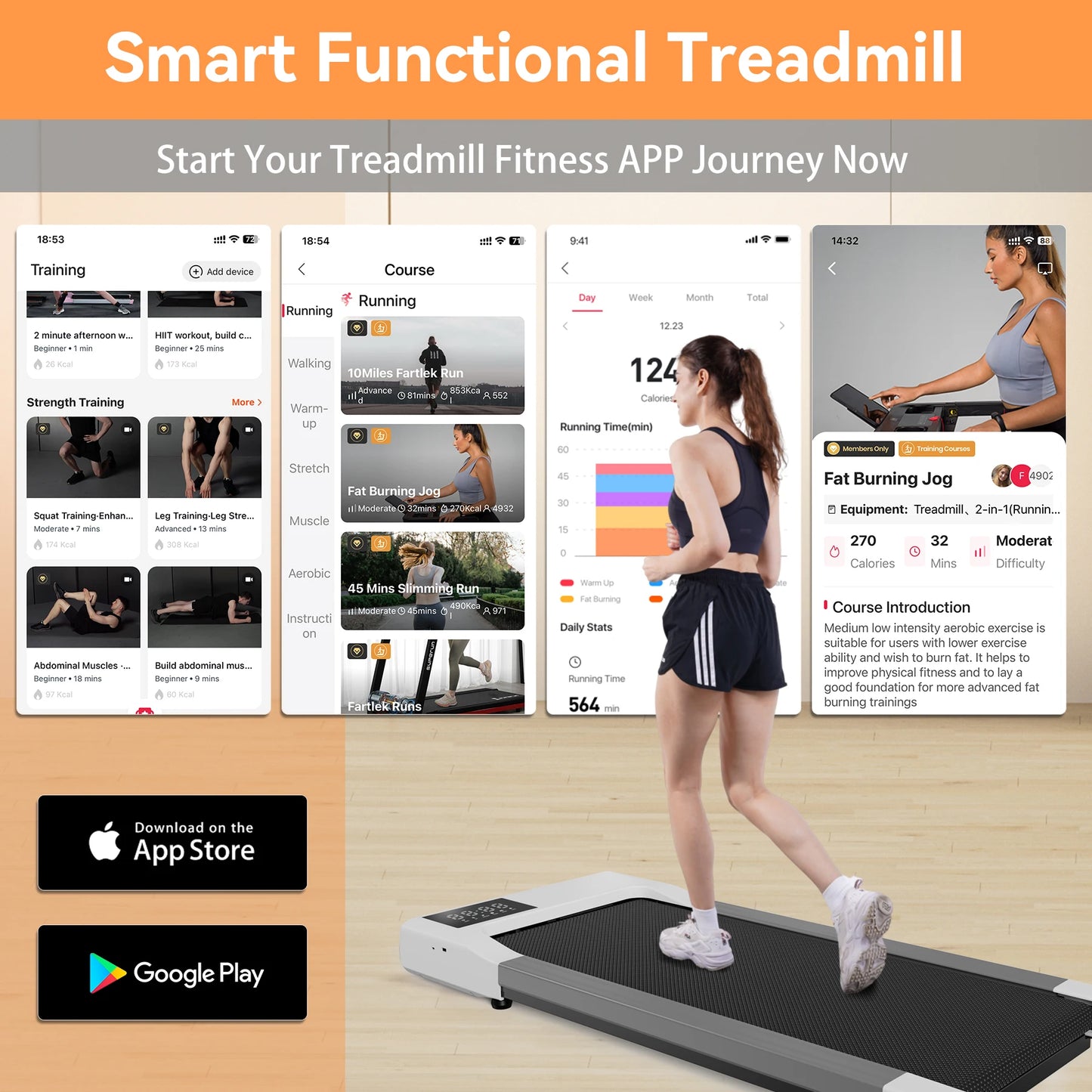 Noned 2.5HP Under Desk Treadmill Walking Pad