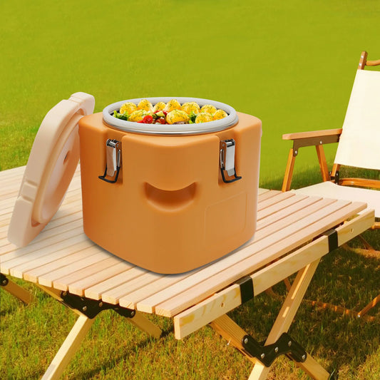 Commercial Insulated Stainless Steel Food Carrier And Soup Warmer Portable