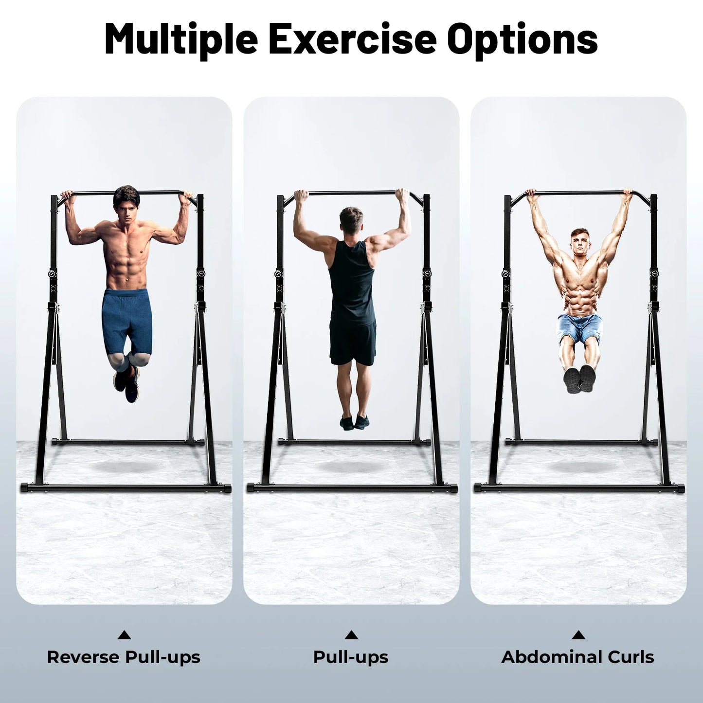 Triangular Pull Up Station Adjustable Steel