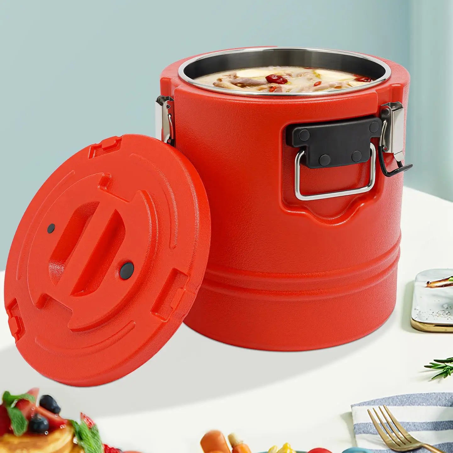 Insulated Soup Bucket For Hot And Cold