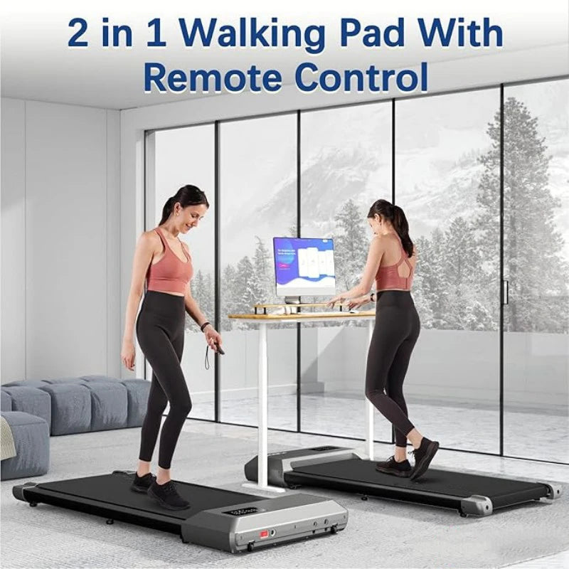 Treadmill 2.5 HP Home Walking Running Pad LCD Display
