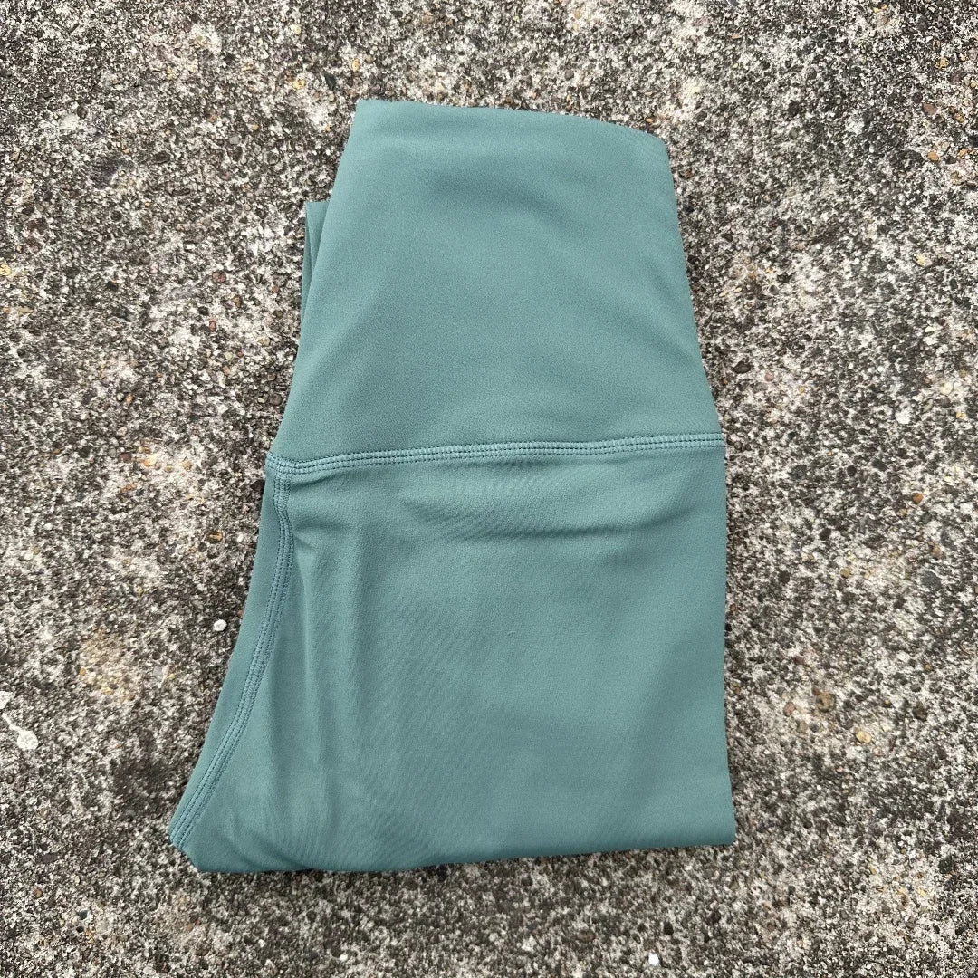 High Waist Yoga Leggings Back Pocket