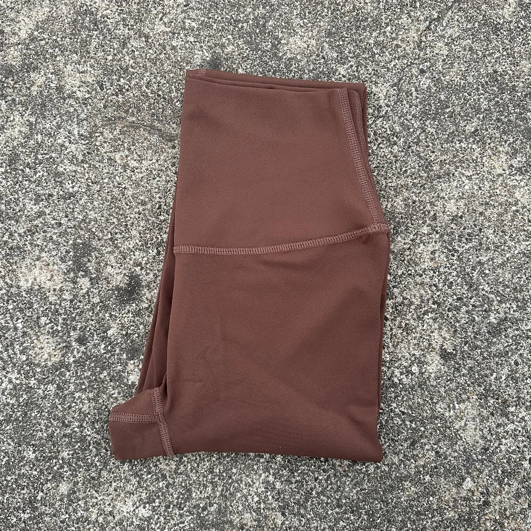 High Waist Yoga Leggings Back Pocket