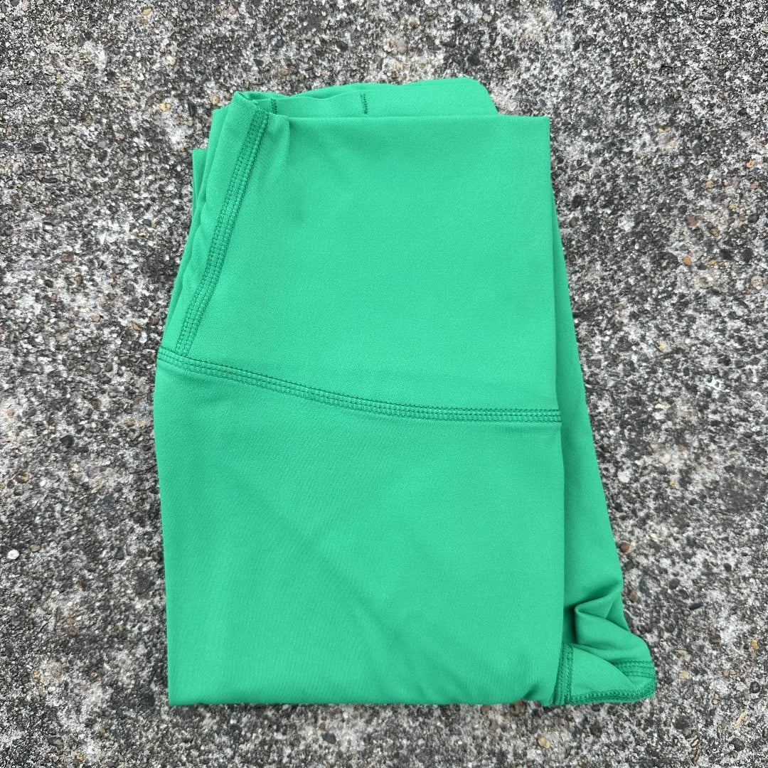 High Waist Yoga Leggings Back Pocket