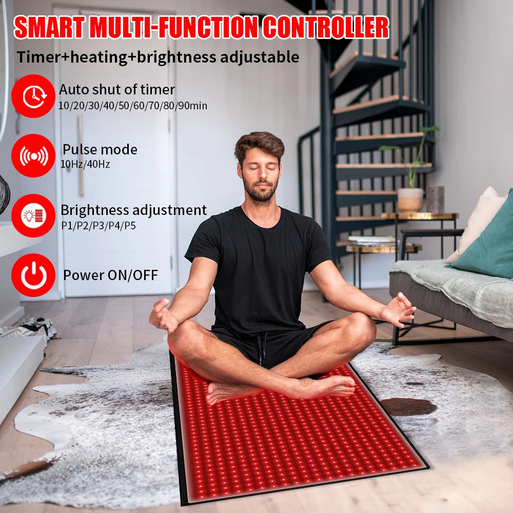 Infrared Light Therapy Mat For Pain Relief