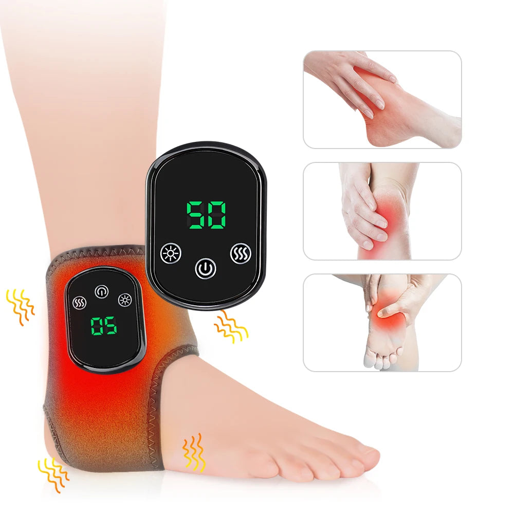 PASTSKY Electric Foot Heat Massager With Vibration