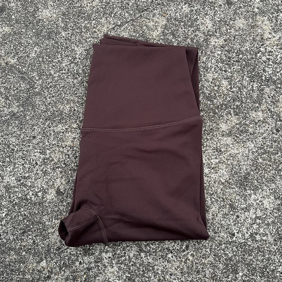 High Waist Yoga Leggings Back Pocket