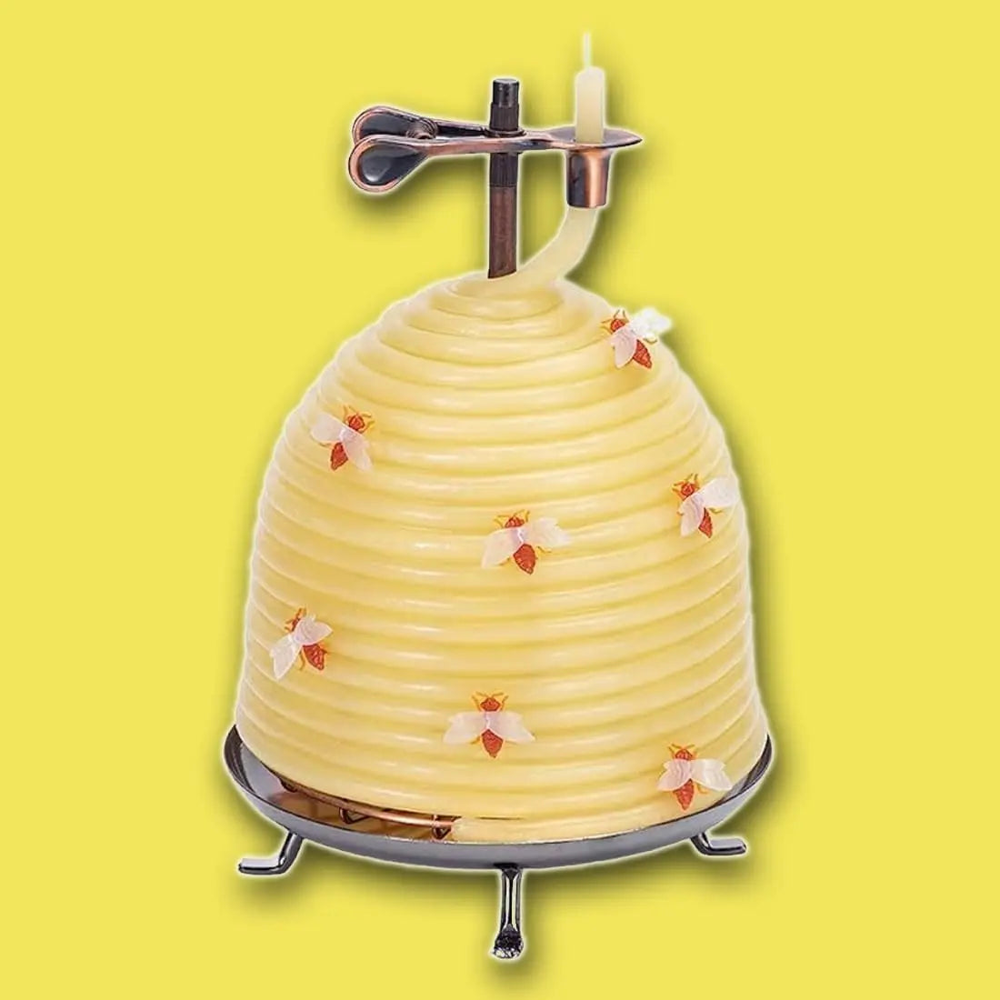 Beeswax Candle with Cotton Wick Honey Scent