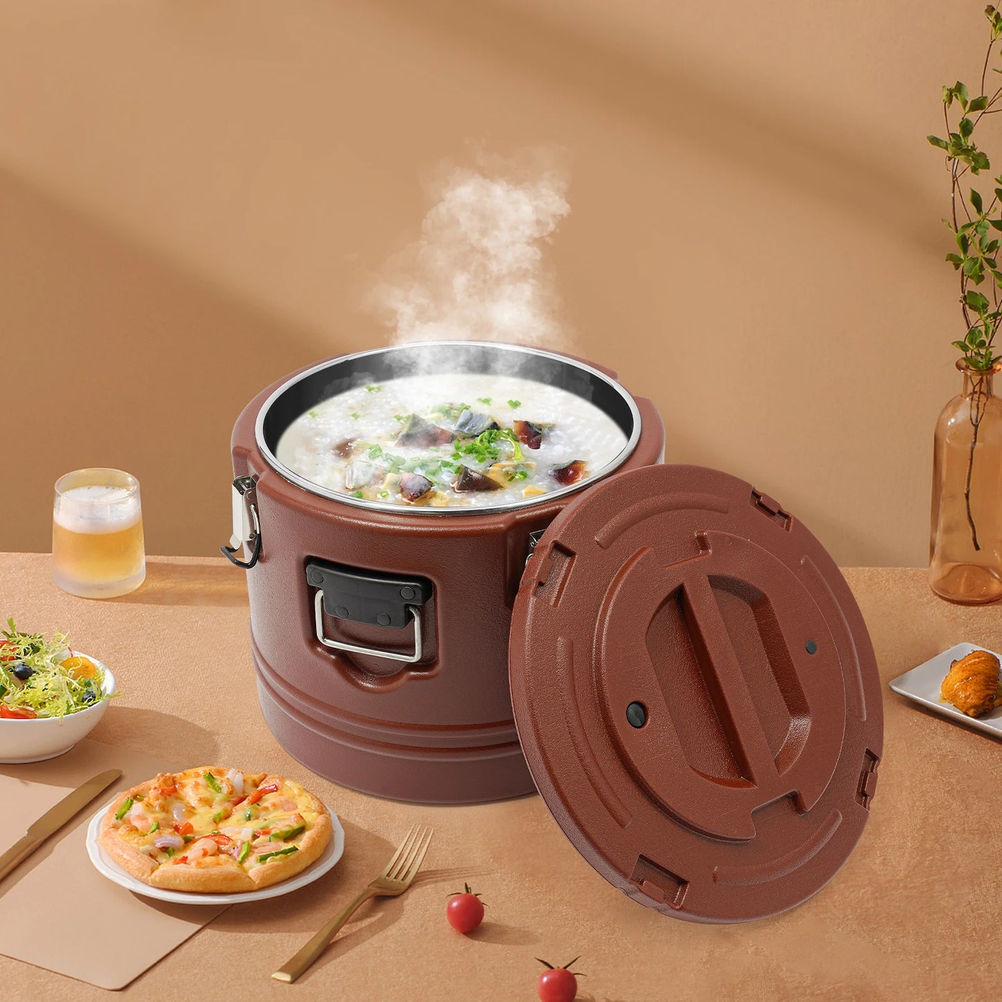 Stainless Steel Food Warmer Insulated Carrier