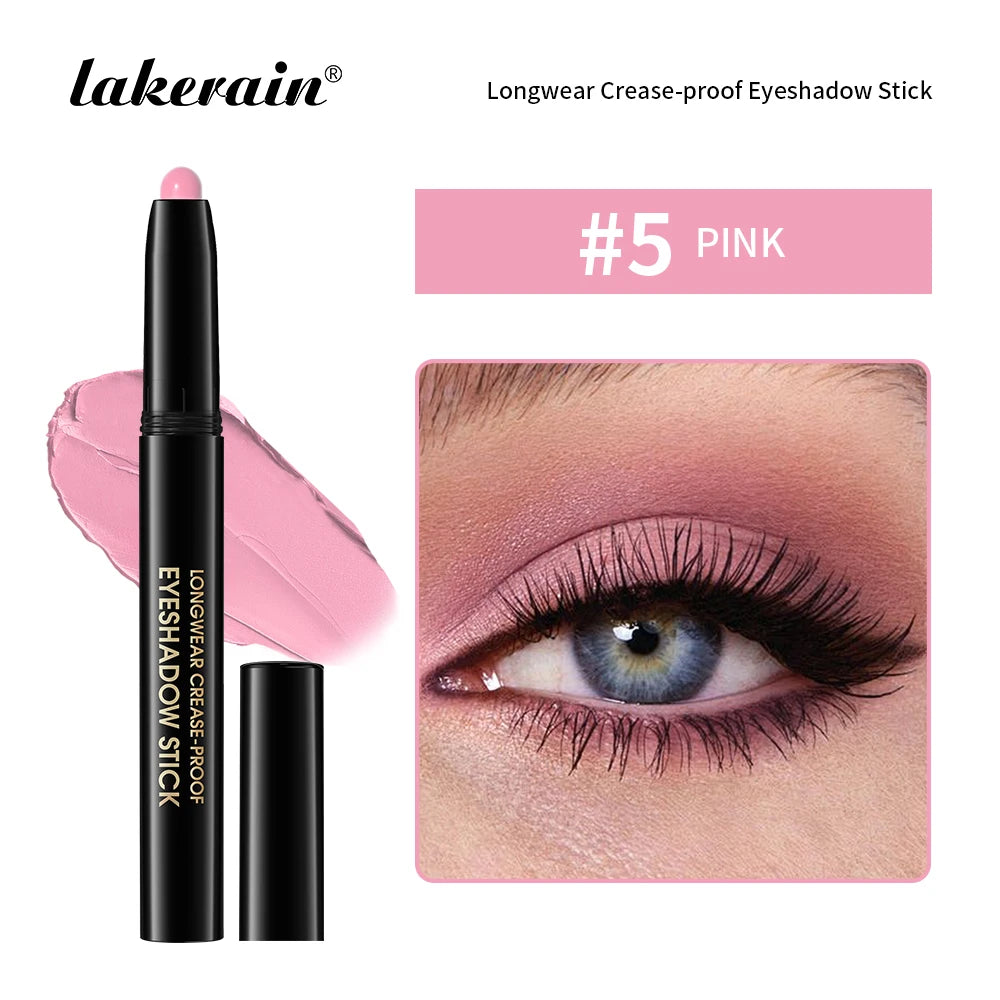 Lakerain Eyeshadow Stick Matte Shimmer Waterproof