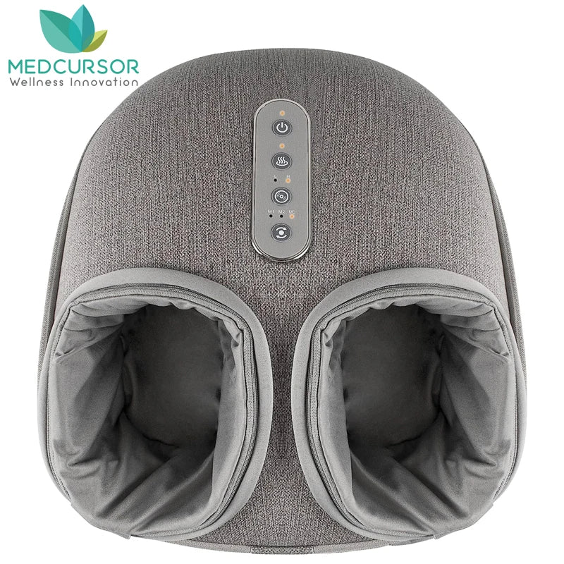 Medcursor Foot Massager Heating Therapy Shiatsu Deep Kneading Roller