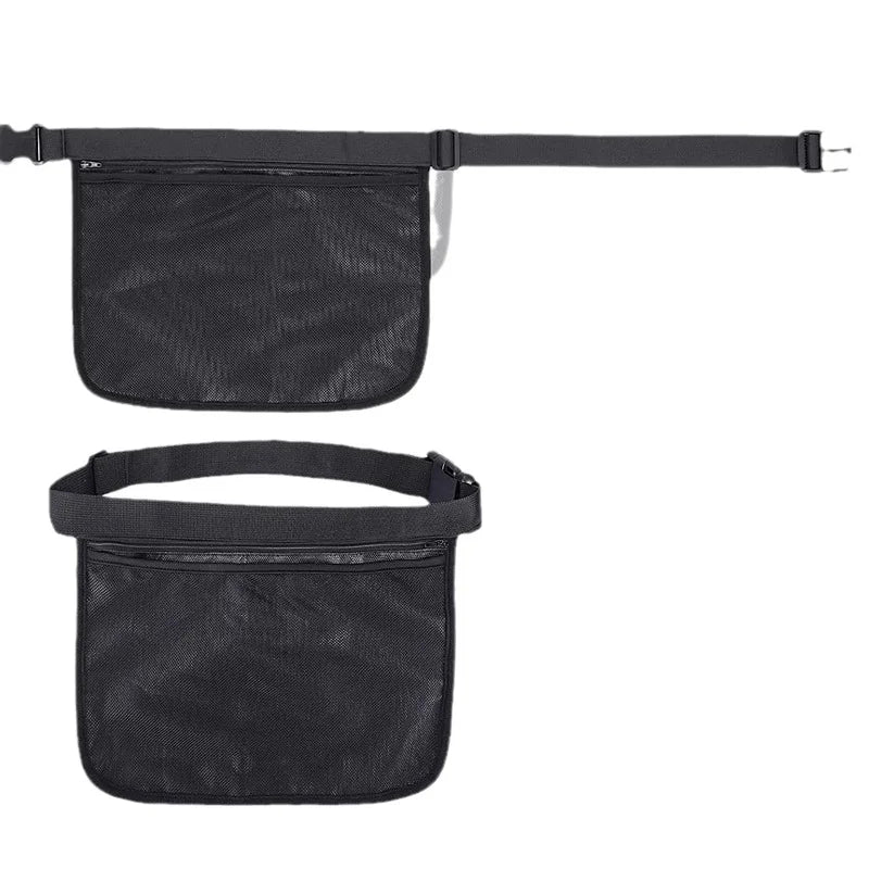 Tennis Pickleball Ball Holder Waist Pack Sweatproof Mesh Pouch