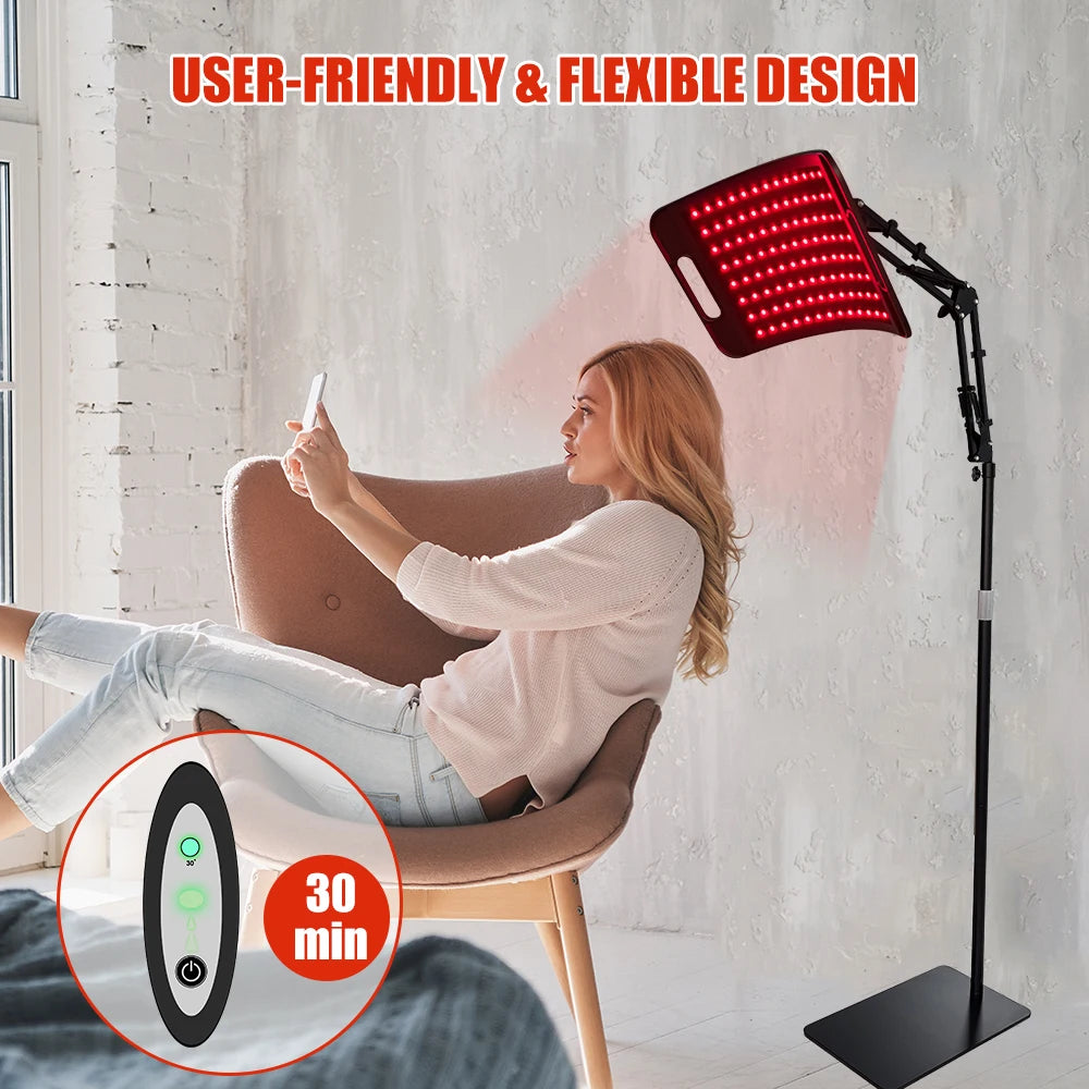 Near Infrared Light Lamp 660 850 Nanometer With Stand