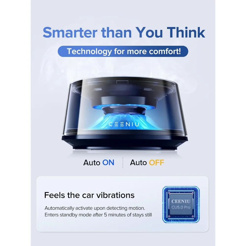 Smart Car Air Freshener Auto On Off Adjustable