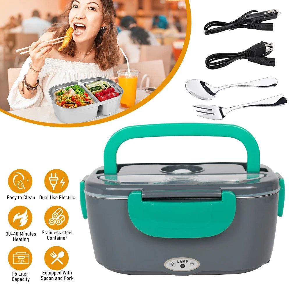 MDHAND 3In1 Electric Lunch Box Heater
