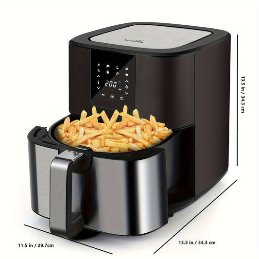 KitCook Air Fryer 1500W With 8 Presets