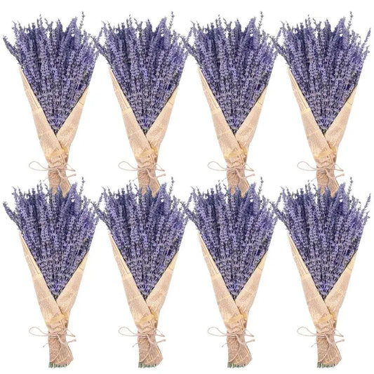Natural Dried Lavender Bundles for Home Decor