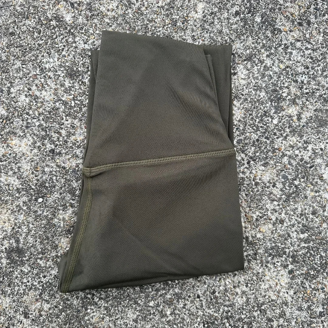 High Waist Yoga Leggings Back Pocket