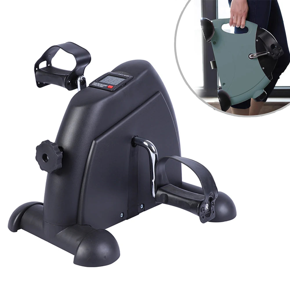 Mini Under Desk Pedal Exerciser Bike With Digital LCD Screen