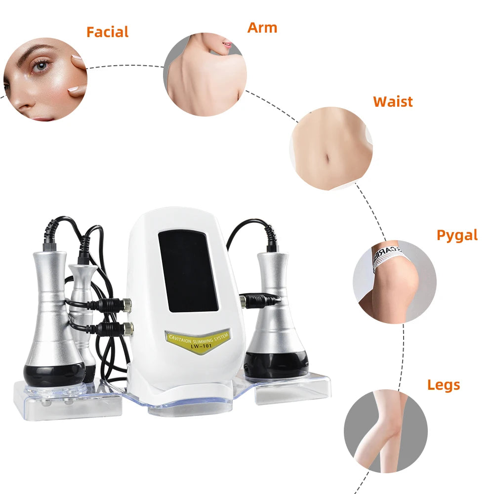 MISSHE 3 in 1 Beauty Body Slimming Massager