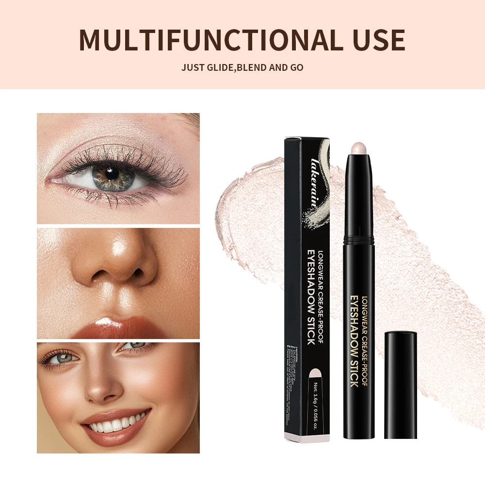 Lakerain Eyeshadow Stick Matte Shimmer Waterproof