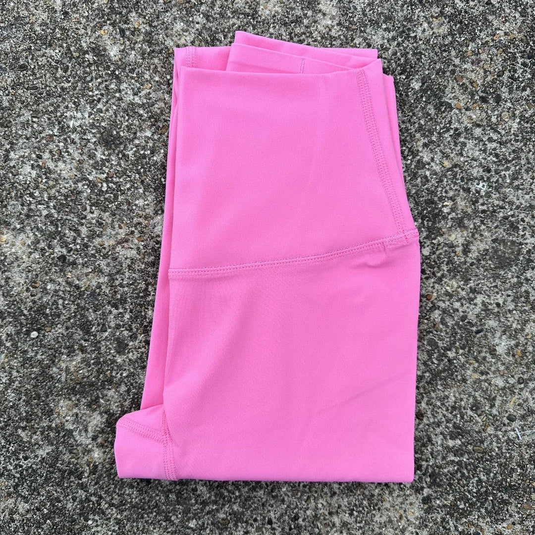 High Waist Yoga Leggings Back Pocket