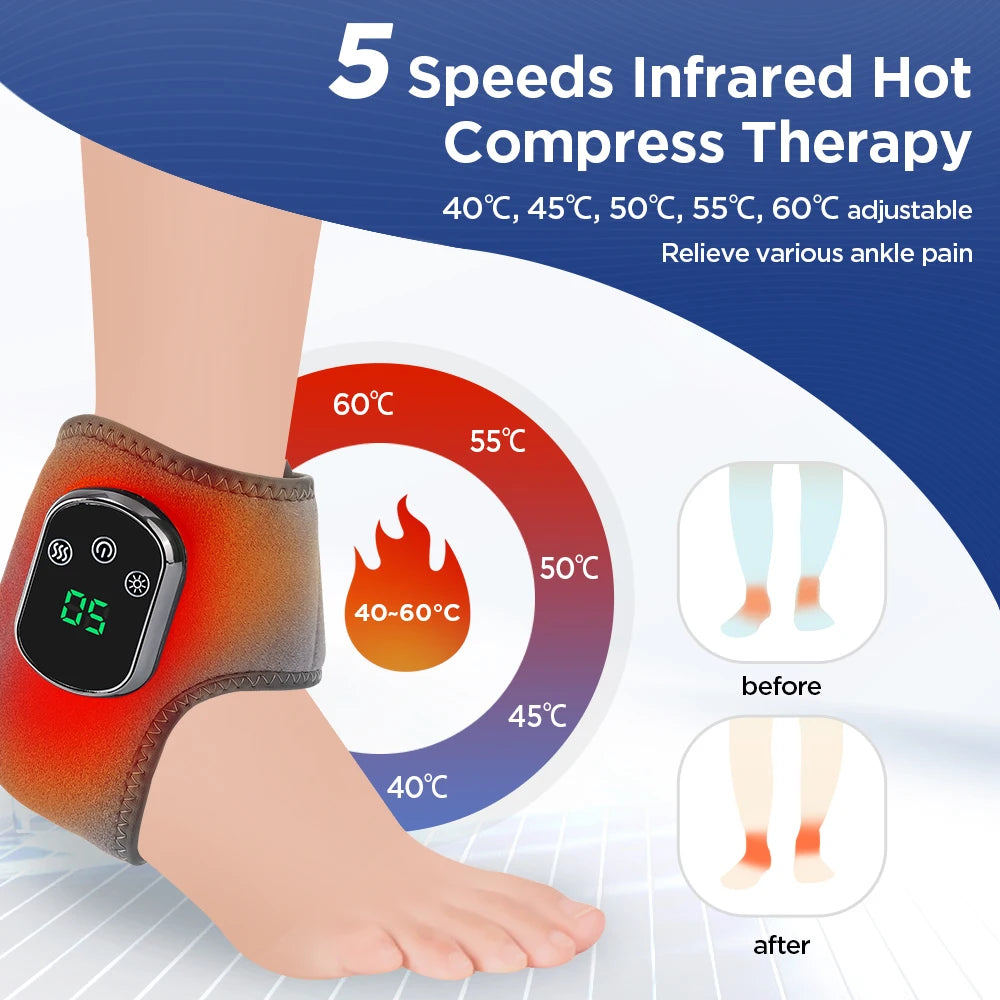 PASTSKY Foot Massager With Heat Vibration