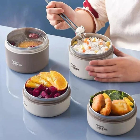 Thermal Lunch Box Leakproof Folding Handle