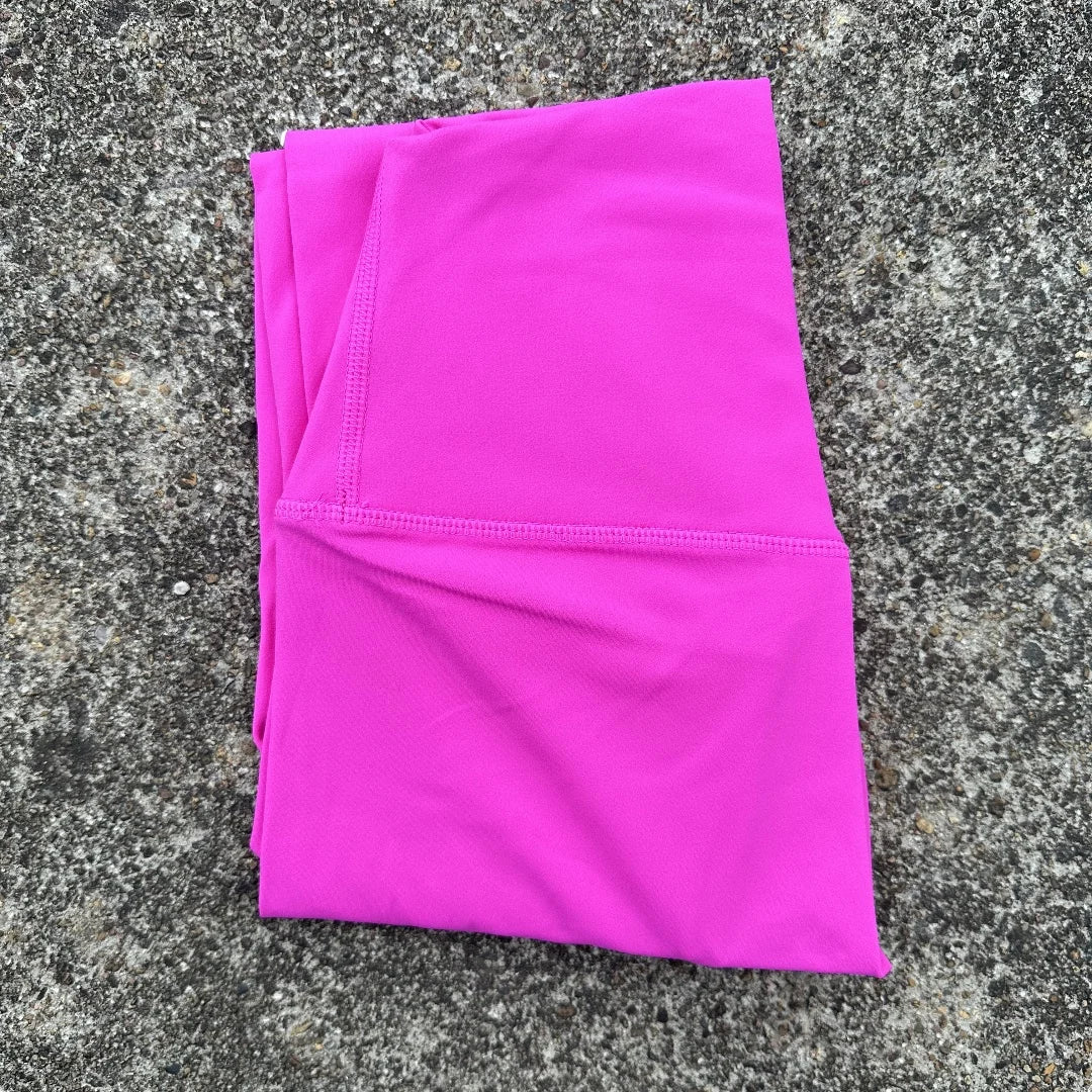 High Waist Yoga Leggings Back Pocket