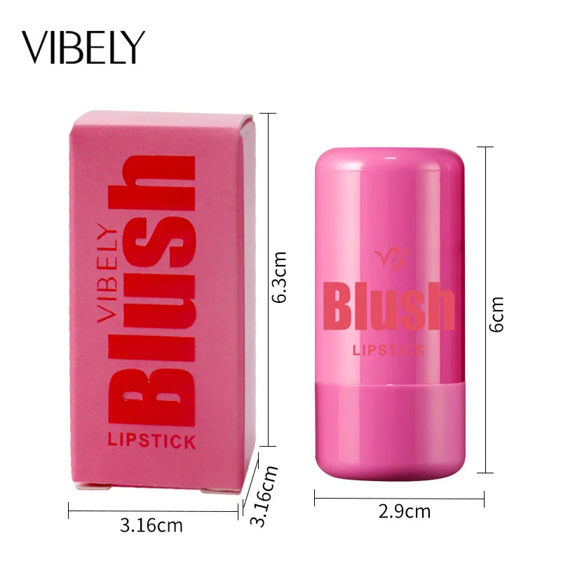 Cream Blush Stick 2 In 1 With Brush