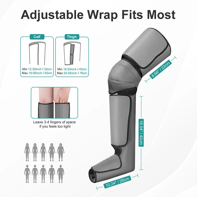 Nekteck Foot Massager Air Shiatsu Calf Thigh