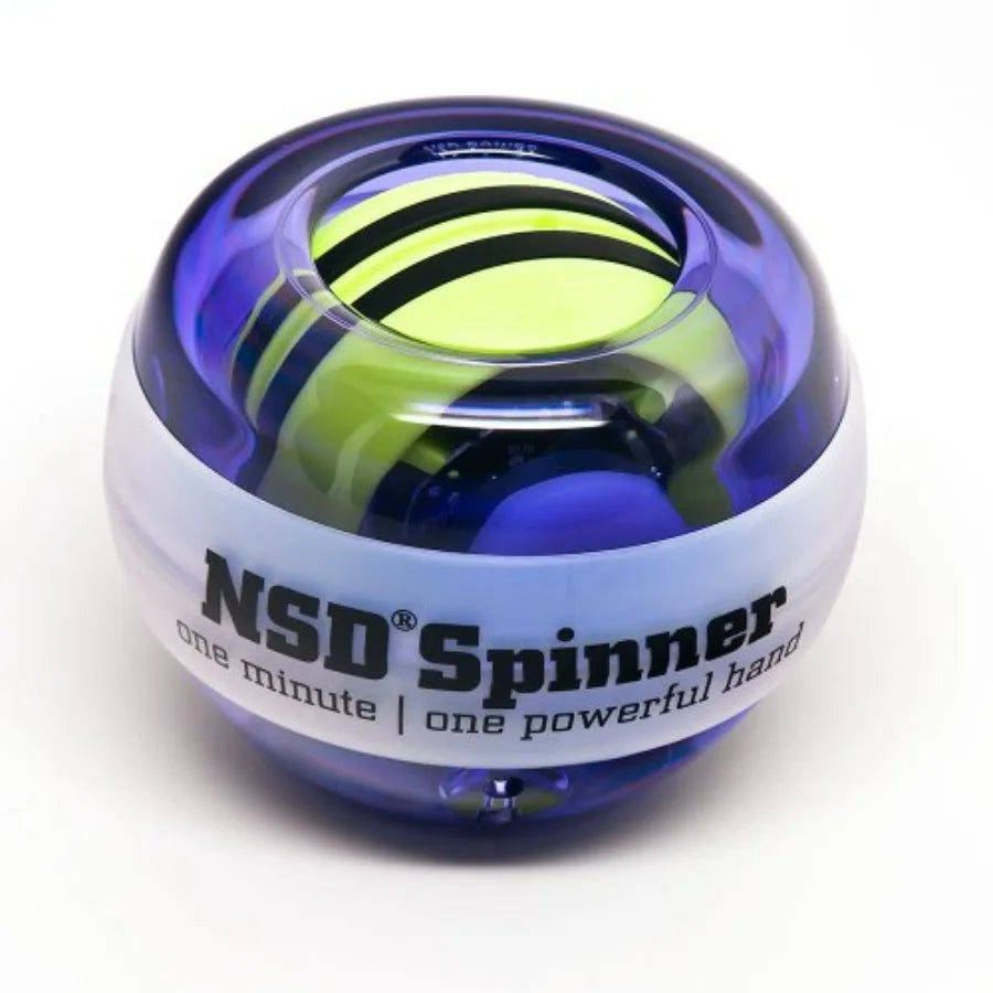 Auto-Start Spinner Gyro Ball – Up to 15,000 RPM Premium hand strengthener and wrist exerciser for grip strength training, forear