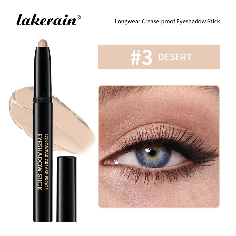 Lakerain Eyeshadow Stick Matte Shimmer Waterproof