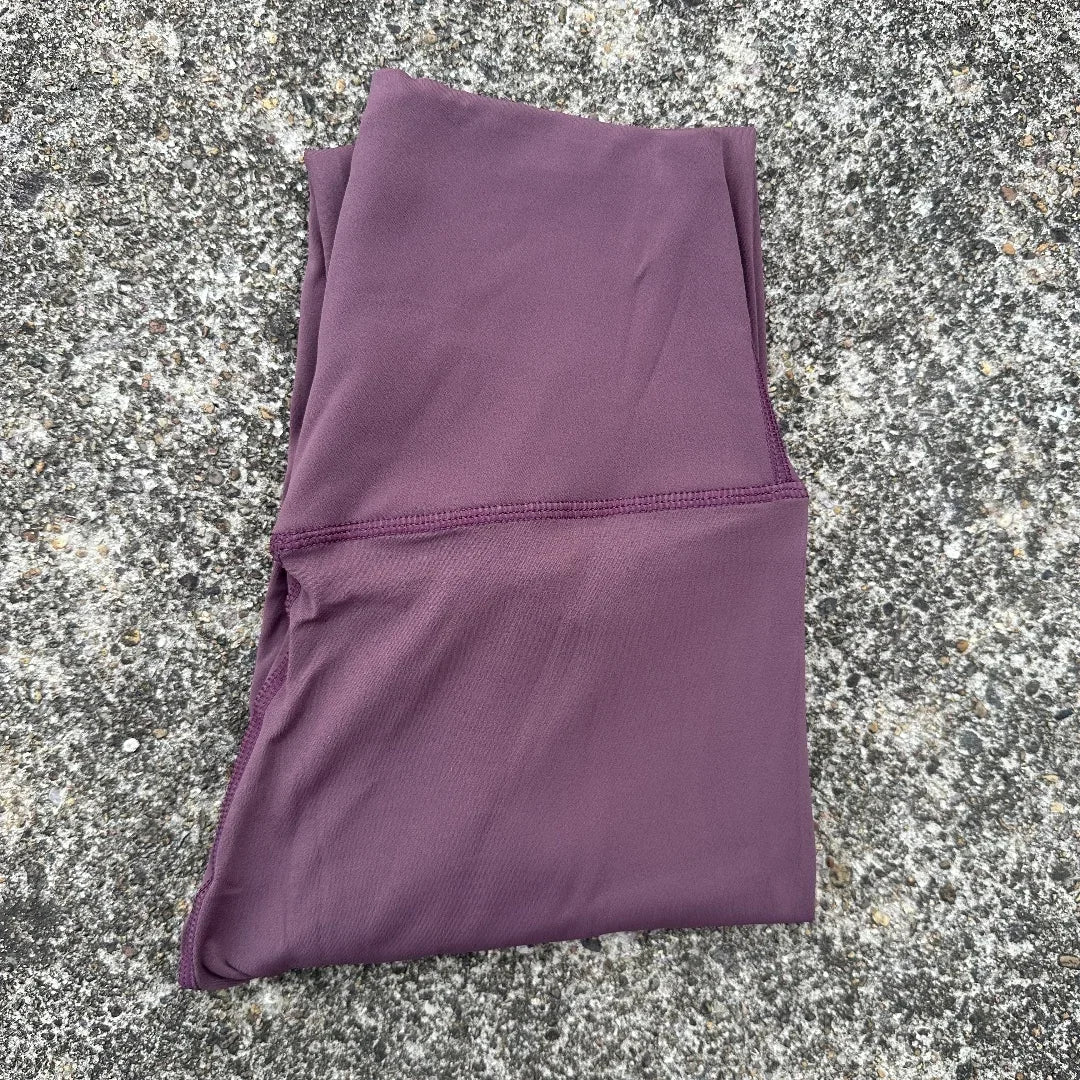 High Waist Yoga Leggings Back Pocket