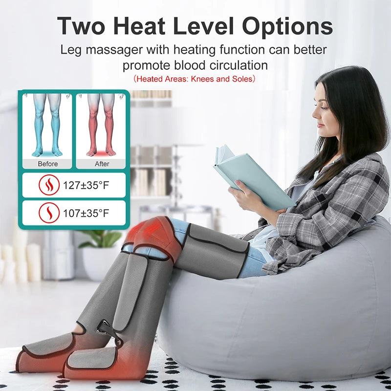 Nekteck Foot Massager Air Shiatsu Calf Thigh