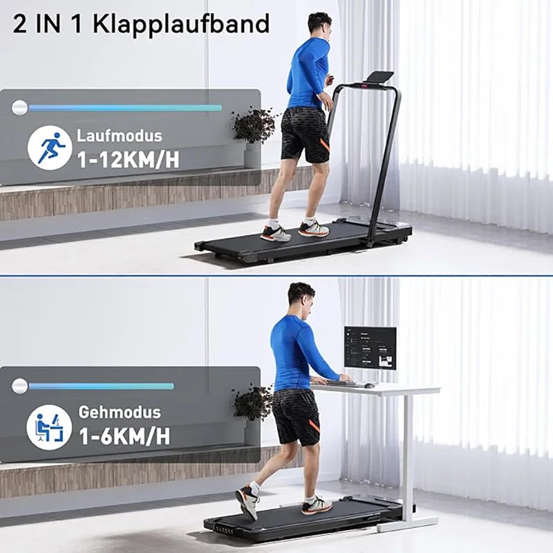 Superun 3in1 Walking Pad Treadmill 300 Lb Capacity 3.0HP HomeOffice