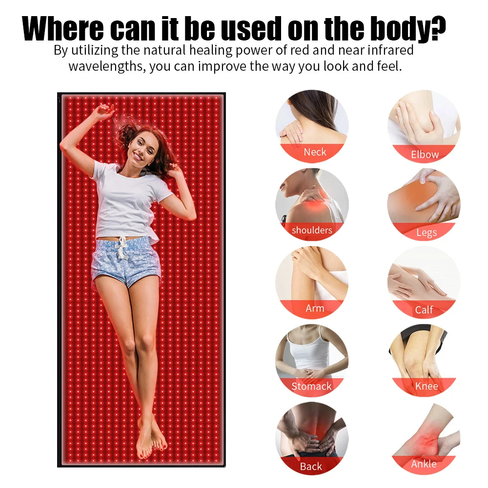 Infrared Light Therapy Mat For Pain Relief