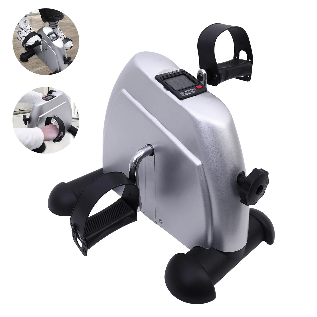 Mini Under Desk Pedal Exerciser Bike With Digital LCD Screen