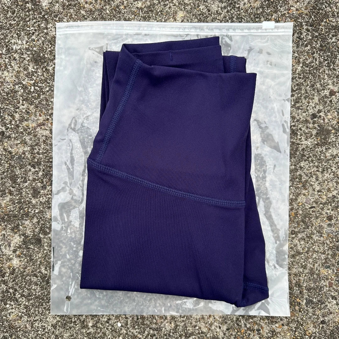 High Waist Yoga Leggings Back Pocket