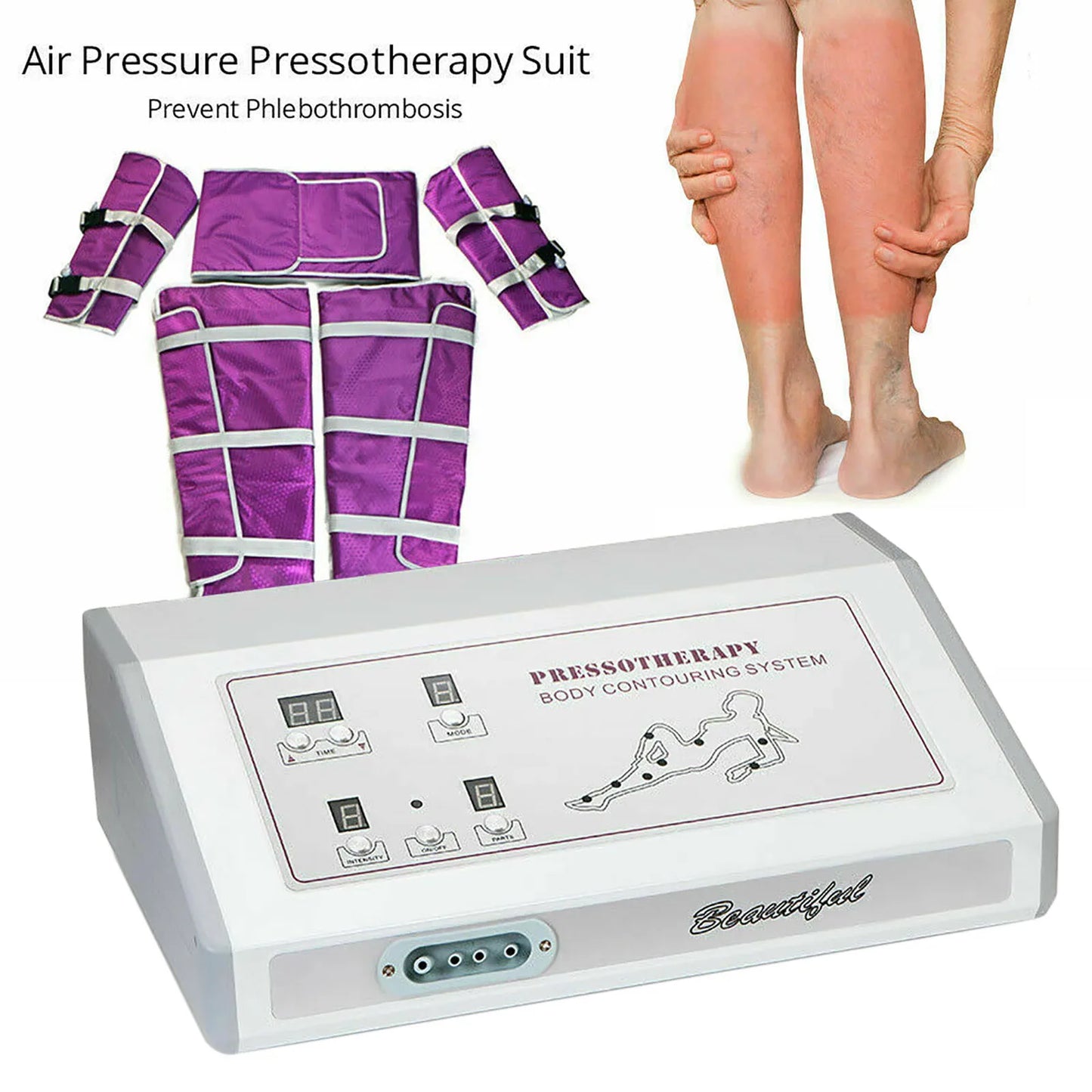 Bymaocar Pressotherapy Air Pressure Massager Suit