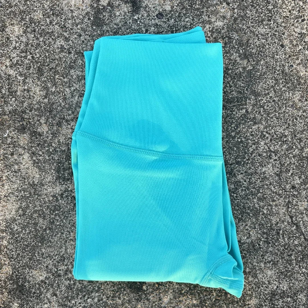 High Waist Yoga Leggings Back Pocket
