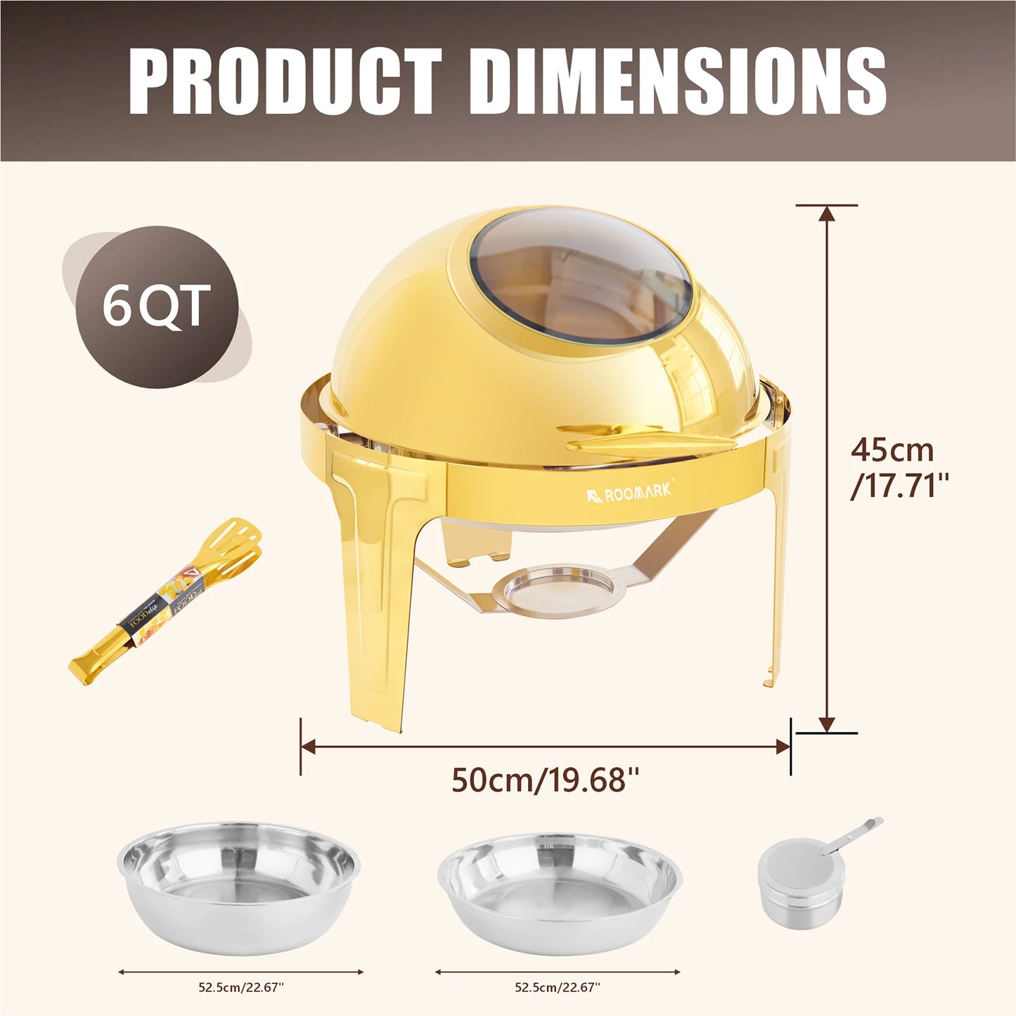 Stainless Steel Chafing Dish Buffet Set